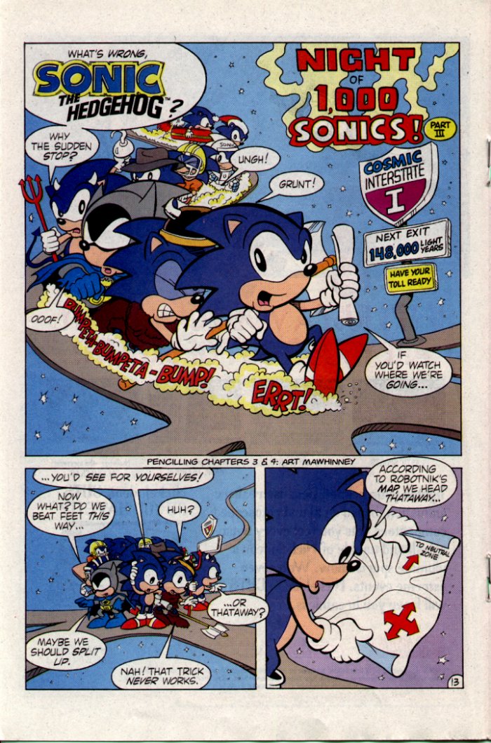 Sonic - Archie Adventure Series February 1995 Page 13